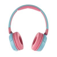 JBL Kids Wireless On-Ear Headphones, Reduced Volume for Safe Listening, Blue.