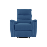 Homez, Recliner Chair, Blue colour, Fabric