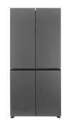 Haier Refrigerator 4-Door, 15.5 Cu.Ft./440 Ltrs, Inverter Compressor, Grey Glass