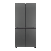 Buy Haier SBS 4-Door Refrigerator 10.8Cu.ft, Freezer 4.7Cu.ft, Inverter Compressor, Grey Glass in Saudi Arabia