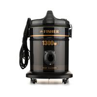 Fisher Drum Vacuum Cleaner, 13L, 1300W, Brown/Black