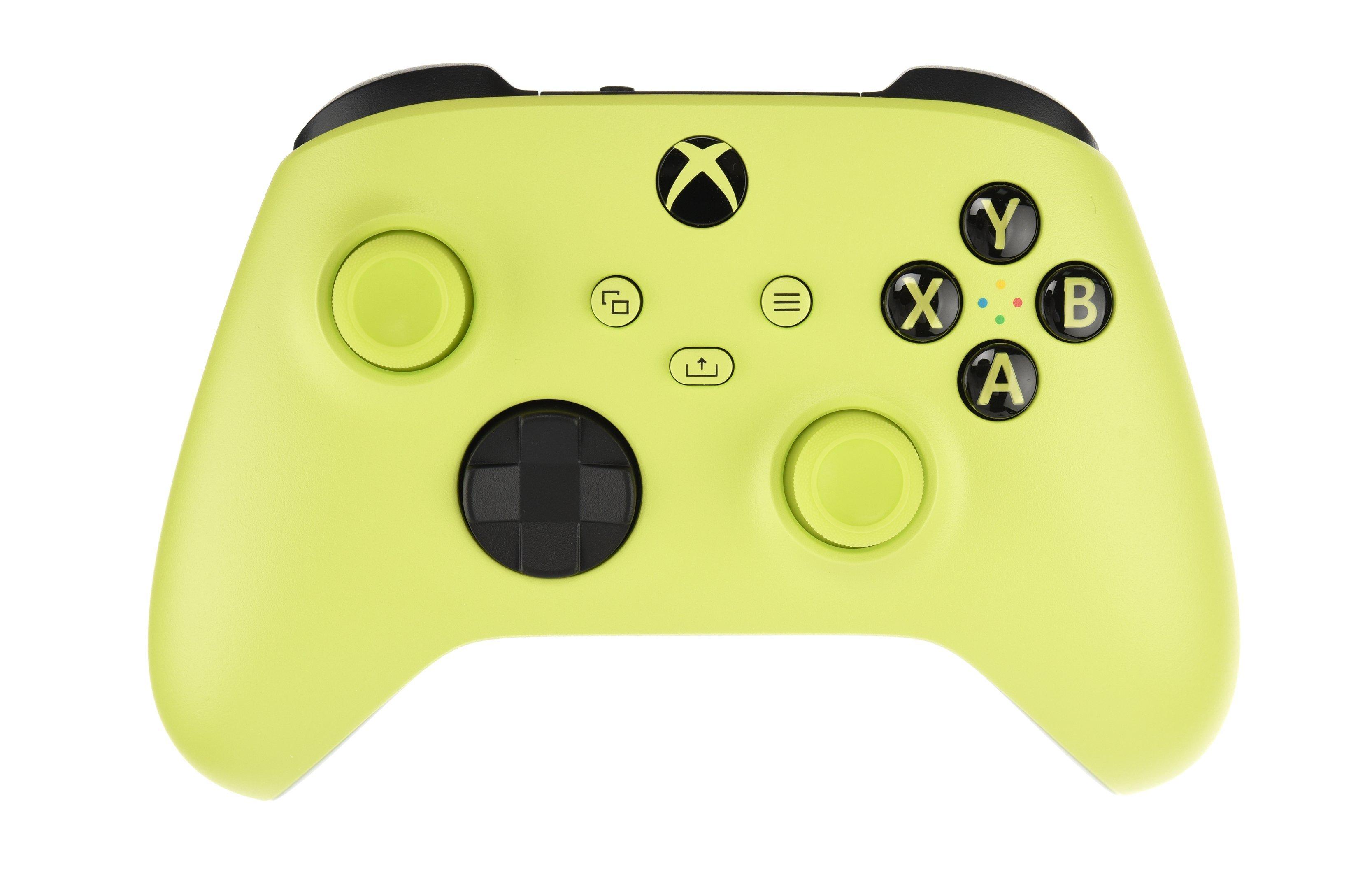 Xbox Wireless controller YELLOW (ELECTRIC VOLT) eXtra Saudi