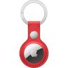 Apple AirTag Leather Key Ring (AirTag Not Included), (PRODUCT) RED