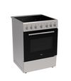 Midea 60x60CM Vitroceramic Cooking Range With Convection 6000W Stainless Steel