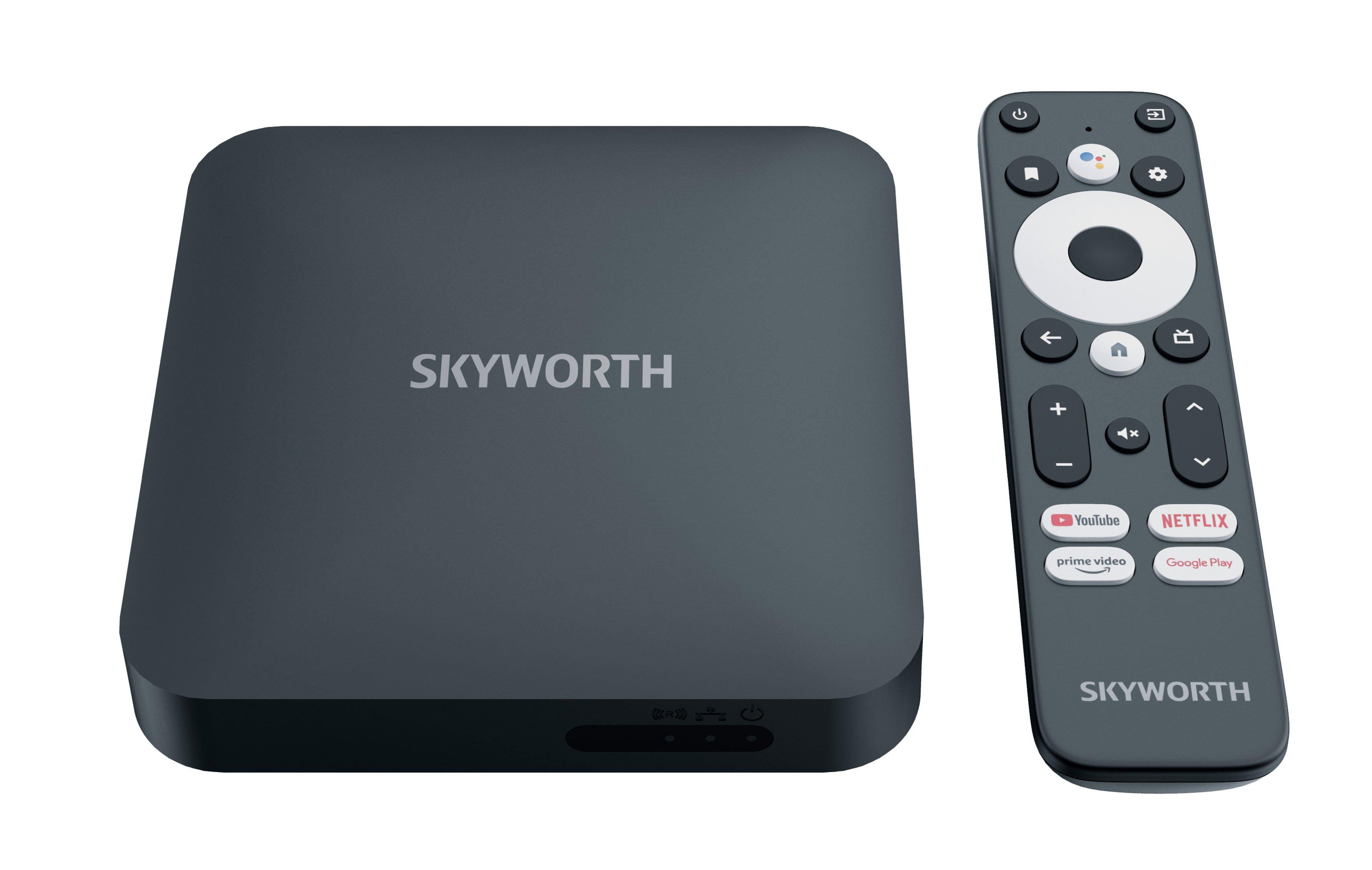 Diğer bir deyişle kasten ateş etmek  Skyworth, Android TV Set Top Box(STB), Black - eXtra Saudi