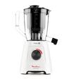Moulinex, Blender & Juicer, 2 Ltr, 600 Watts, White