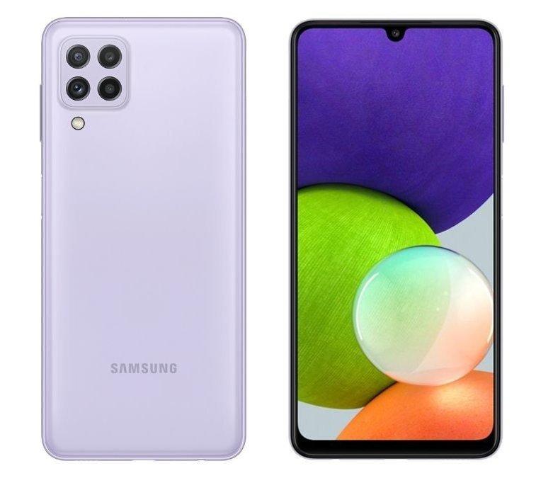 Samsung Galaxy A22, 5G, 64GB, Light Violet price in Saudi Arabia