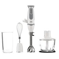 Braun Multi Quick 5V Hand Blender, 1000W, 21 Speeds, 0.6L, White