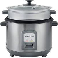 Kenwood 1000 Watts Rice Cooker With Steamer, 2.8 Ltr, Silver.