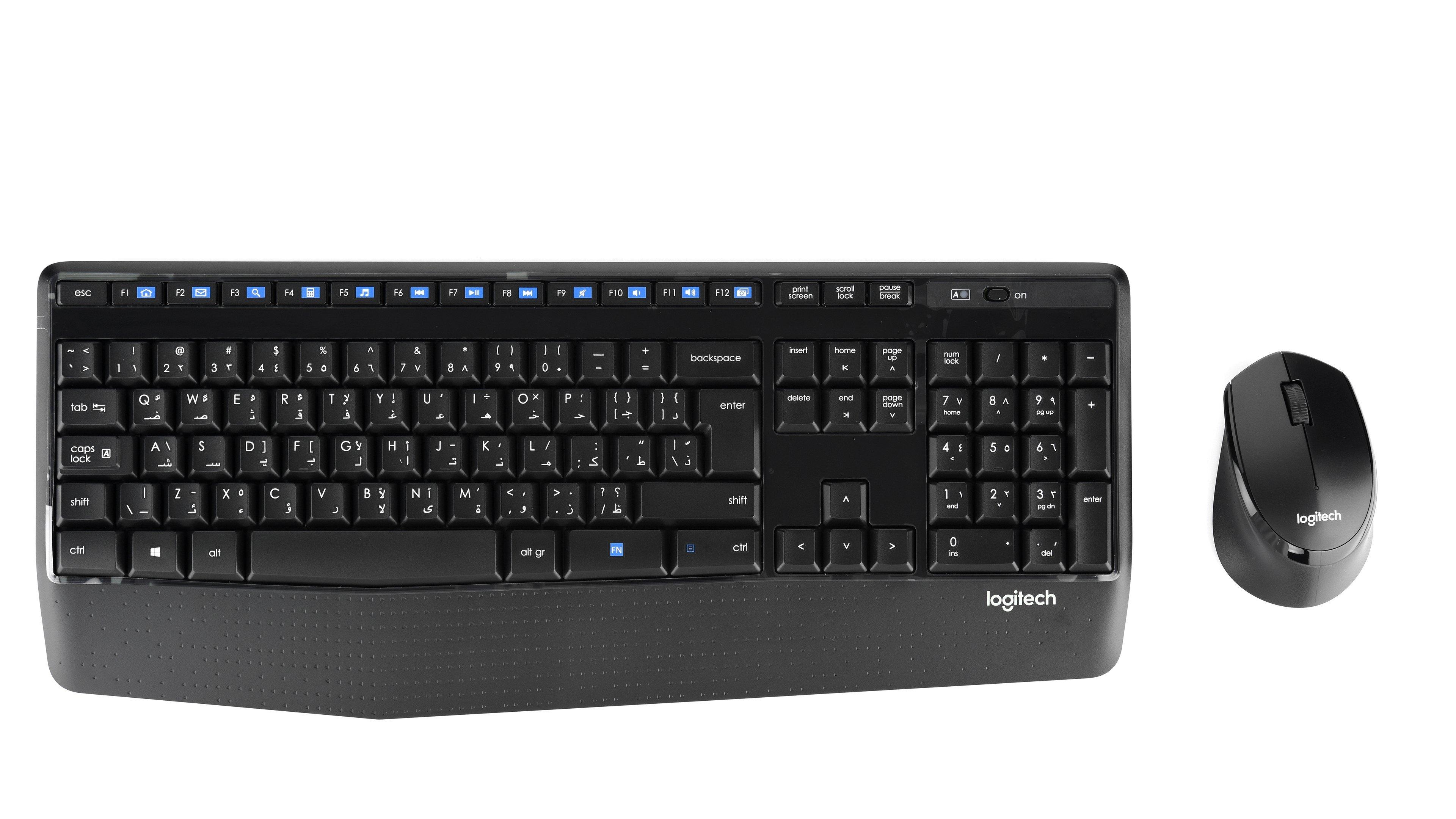 Logitech MK345 Wireless Keyboard and Mouse Combo, Black eXtra Oman