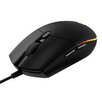 Logitech, G203 LIGHTSYNC Gaming Mouse, Black