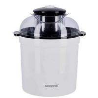 Geepas 1.7L Ice Cream Maker Machine, Plastic Body, 240W, White.
