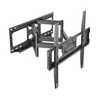 Brateck, Steel Full-Motion TV Wall Mount, 32-70", Black