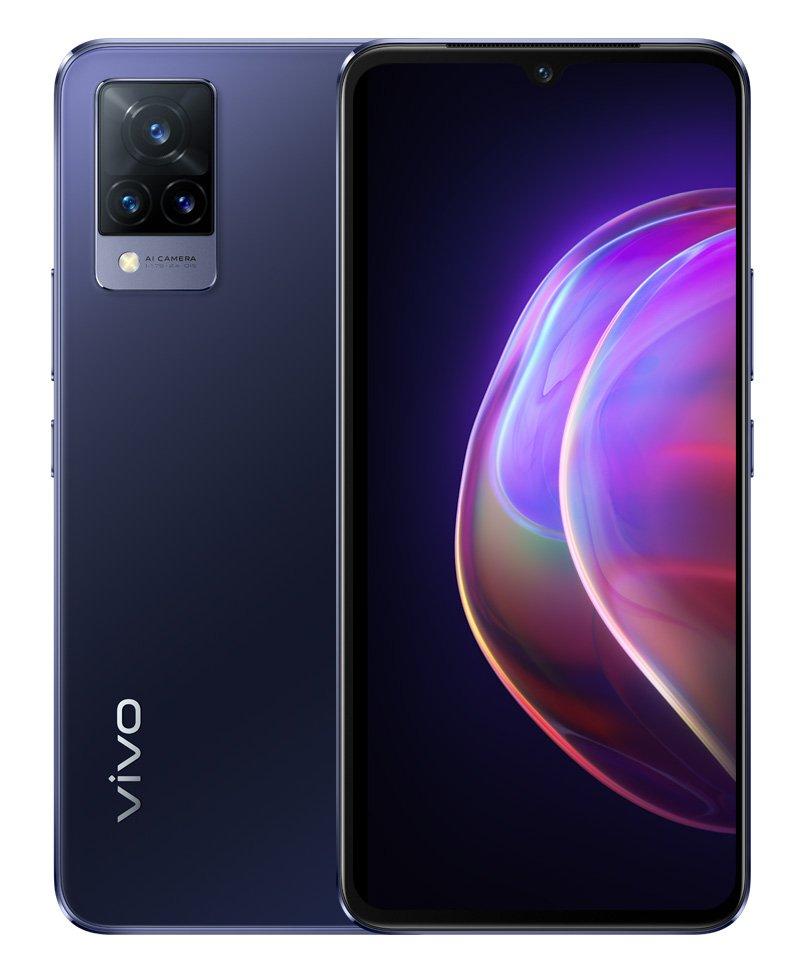 Vivo V21, 5G, 128GB, Dusk Blue eXtra Saudi