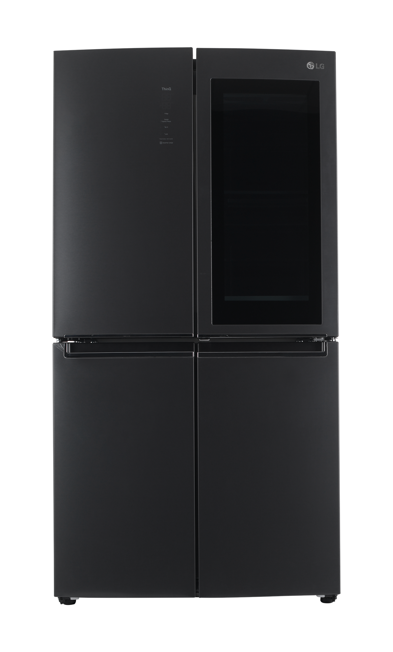 LG SBS Multi Door Instaview Refrigerator, 26.7 Cu.ft, Inverter, Matt