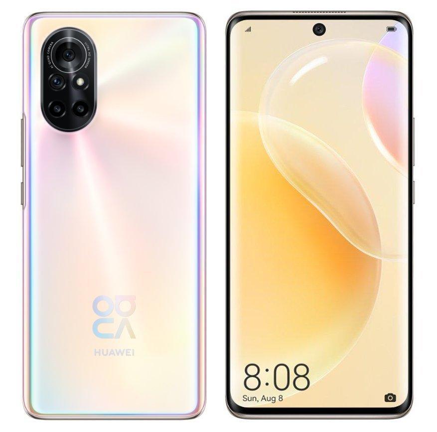 Huawei Nova 8 4g 128gb Blush Gold Extra Saudi