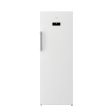 Buy Beko Upright Freezer, 9 Cft, 255L, No Frost,7 Drawers, LED Display,White. in Saudi Arabia