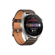 Buy Huawei Smart Watch 3 Pro, 48mm AMOLED Touch Screen, Leather Strap, Titanium Gray in Saudi Arabia