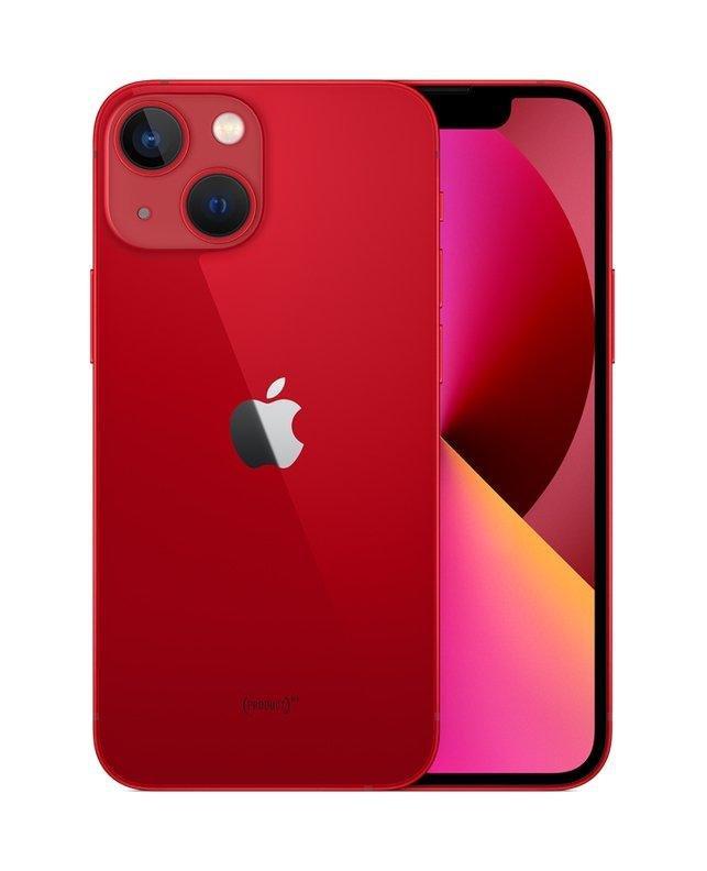Apple Iphone 13 Mini 5g 256gb Red Extra Saudi