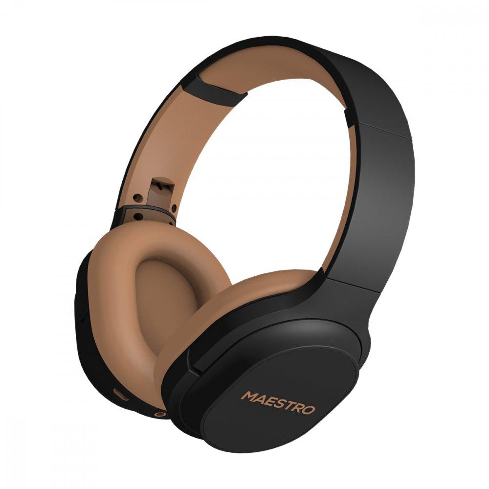 Maestro Native Blutooth Headphone, Black & Brown eXtra Saudi