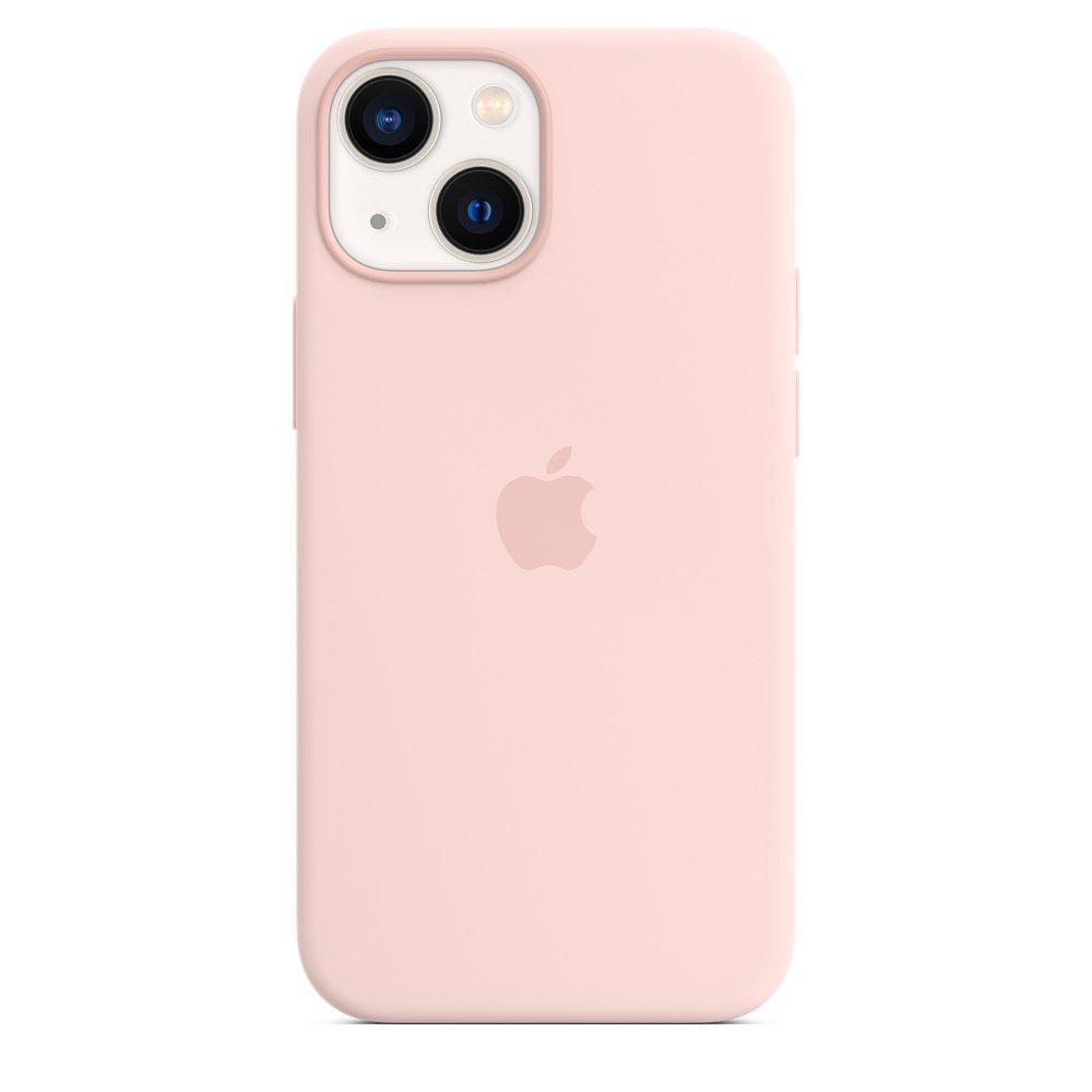 Apple APPLE iPhone 13 Mini Silicone Case With Magsafe MM203ZE/A, Color: Chalk Pink, Compatibility: IPHONE 13 MINI, Made In: China, Material: Silicone, Made in: China, No, No, Yes