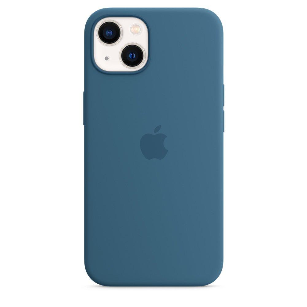 Apple APPLE iPhone 13 Silicone Case With Magsafe Jay MM273ZE/A, Color: Blue Jay, Compatibility: IPHONE 13, Made In: China, Material: Silicone, Made in: China, No, No, Yes