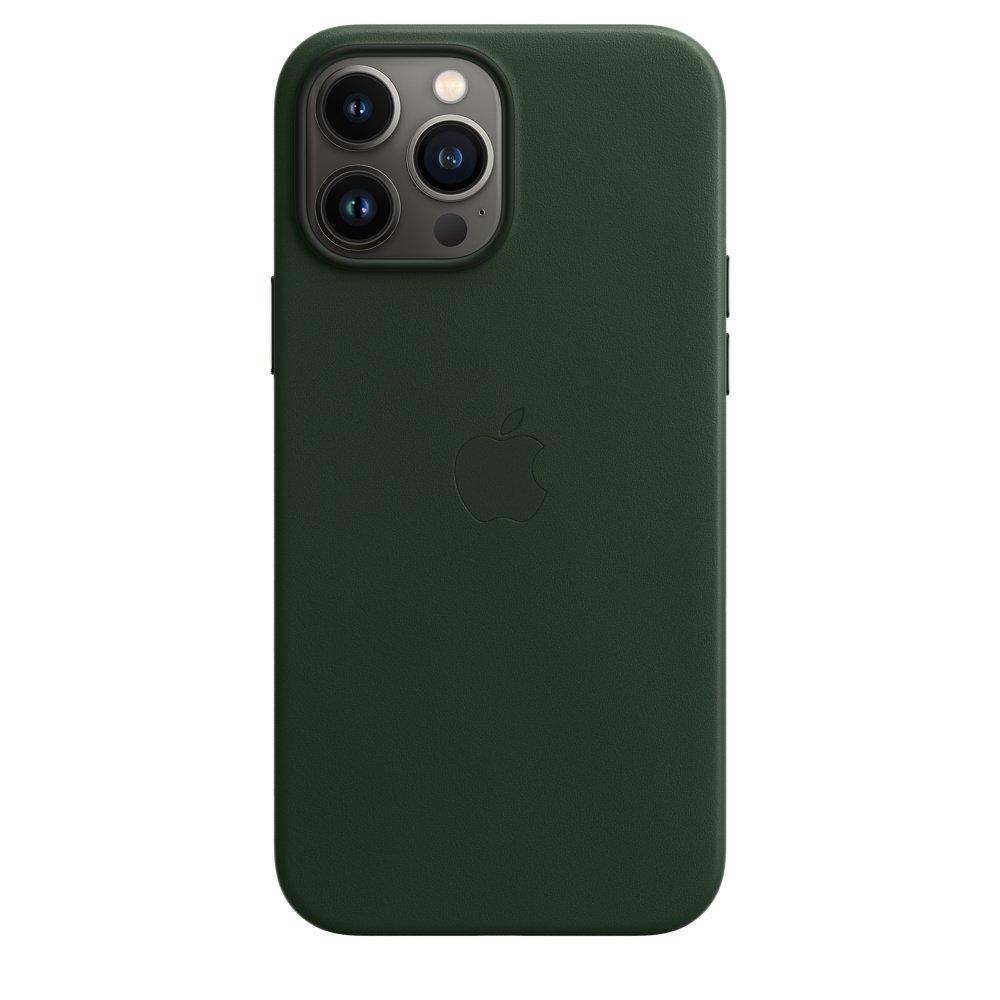 iPhone 13 Pro Max Leather Case with MagSafe , Sequoia Green