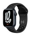 Apple Watch Nike Series 7 GPS, 41mm Midnight Aluminium Case with Anthracite/Black Nike Sport Band