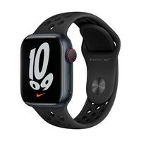 Apple Watch Nike Series 7 GPS + Cell, 41mm Midnight Case with Anthracite/Black Nike Sport Band