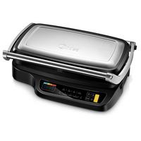 Midea,Digital Electric Grill With Removable Plates, 2100W, Silver