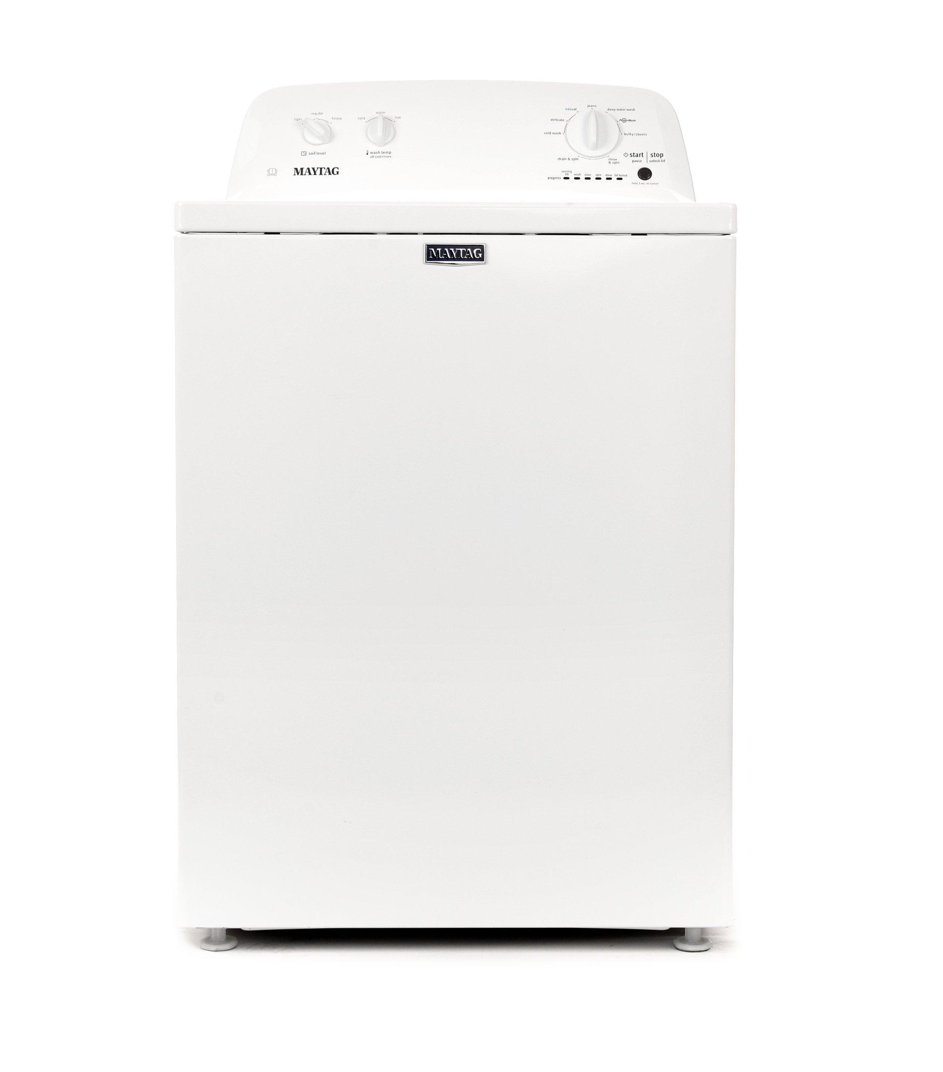 Buy Maytag Top Load Auto Washer, 12kg, 9 Wash Cycles, 3 Knobs, 700rpm,White in Saudi Arabia