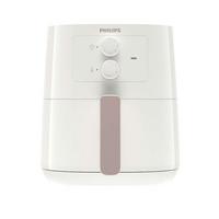 Philips, 4.1L 0.8kg Analog Air Fryer Plastic Body 1400W White/Rose Gold