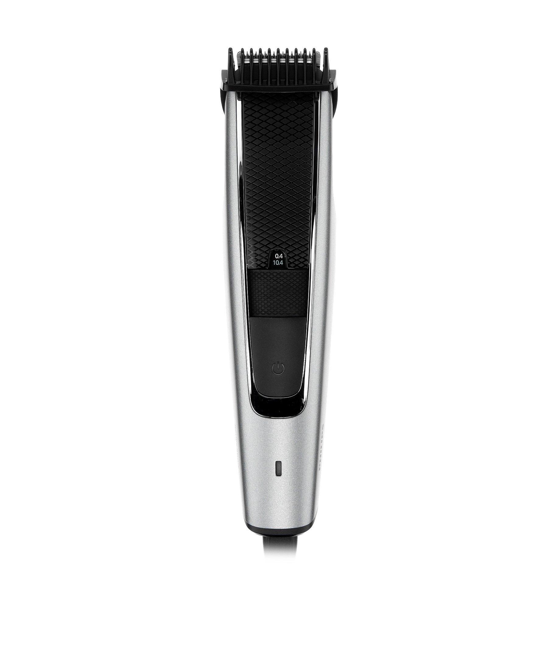 Philips SERIES 5000 Rechargeable Beard Hair Trimmer Wet&Dry Metal/Black ...