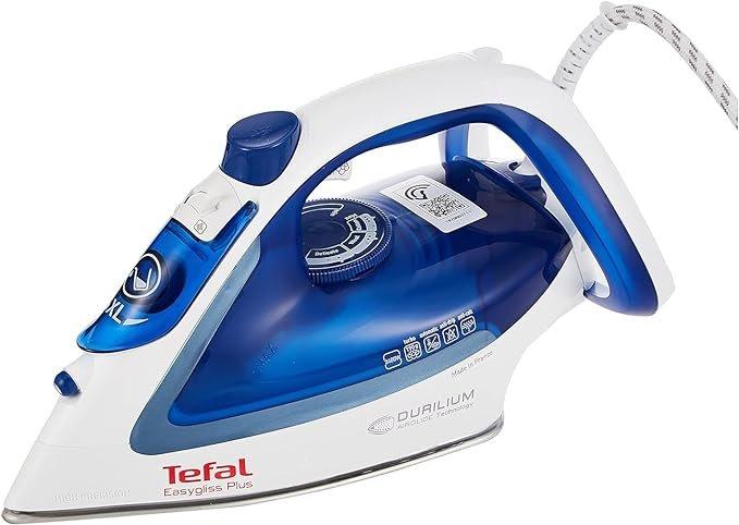 Tefal Steam Iron 2400W 0.27 Ltrs Watertank Capacity White Blue