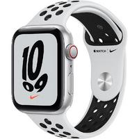 Apple Watch Nike SE, GPS+ Cellular, 44MM, Silver,Platinum/Black