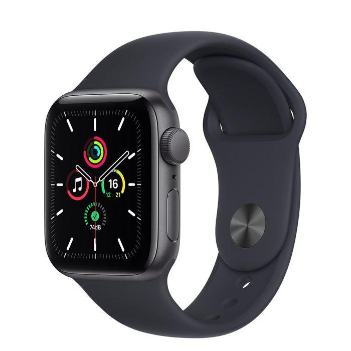 Buy Apple Watch SE GPS, 44mm Midnight Aluminium Case with Midnight