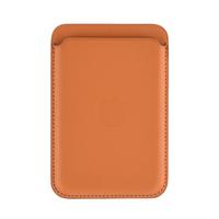 Apple iPhone Leather Wallet with MagSafe, Golden Brown - eXtra