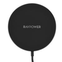 RAVPower 15W Wireless Charger, Black/Gray