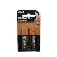 Duracell AA 2 Alkaline Battery, 1.5 Volts