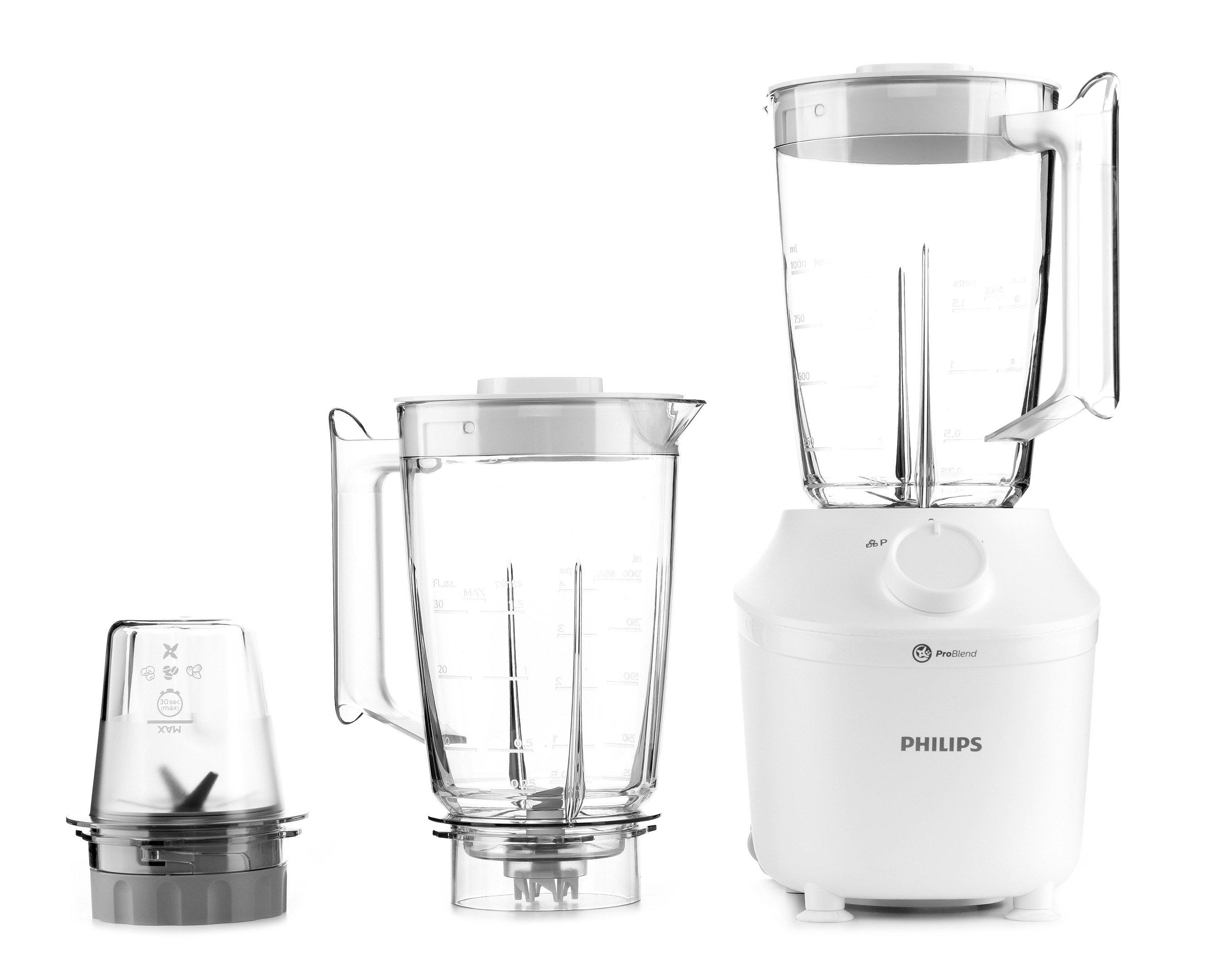  Philips Kitchen Appliances Philips High Speed Power Blender  with ProBlend Extreme Technology -HR3868/90: Home & Kitchen