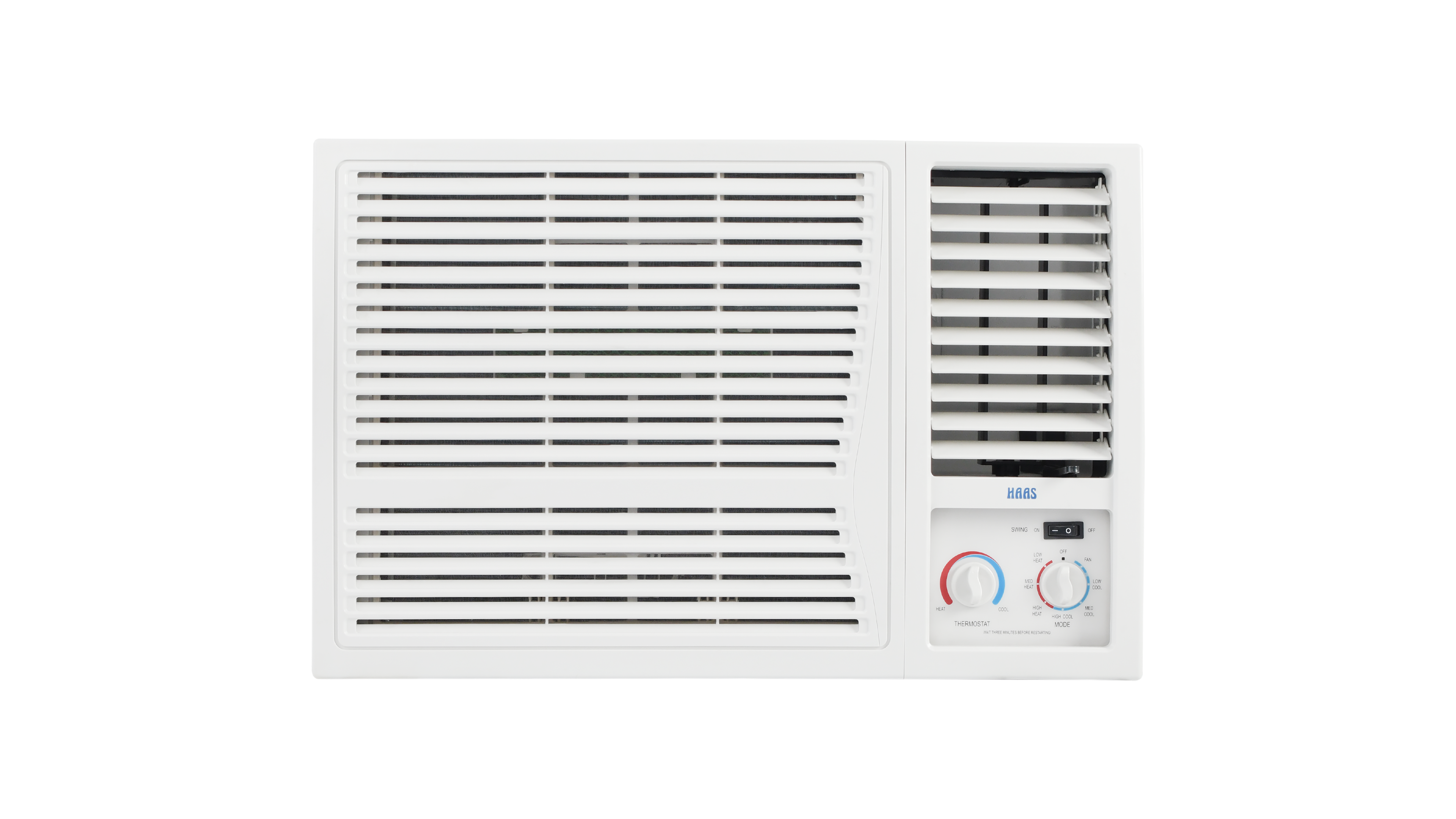 Haas Window AC 22,000 BTU, Hot and Cold, White price in Saudi Arabia