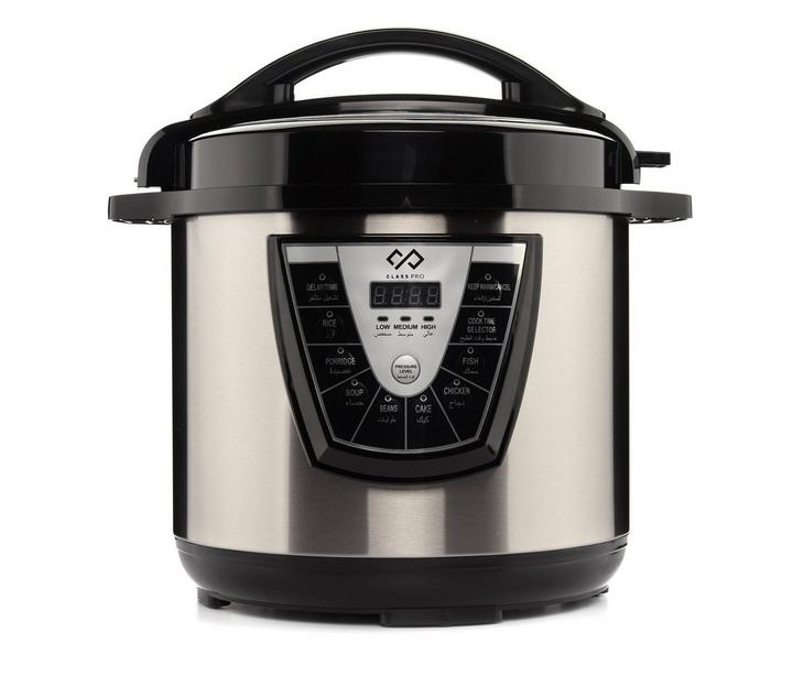 ClassPro Electric Pressure Cooker 8L 1200W Silver eXtra