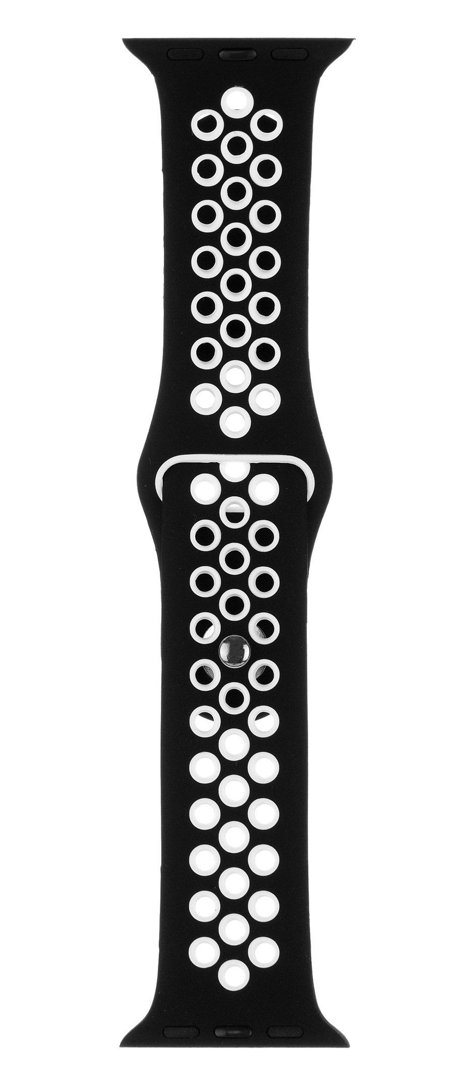 HYPHEN Apple Watch Silicone Sports Band 38/40/41MM, Black