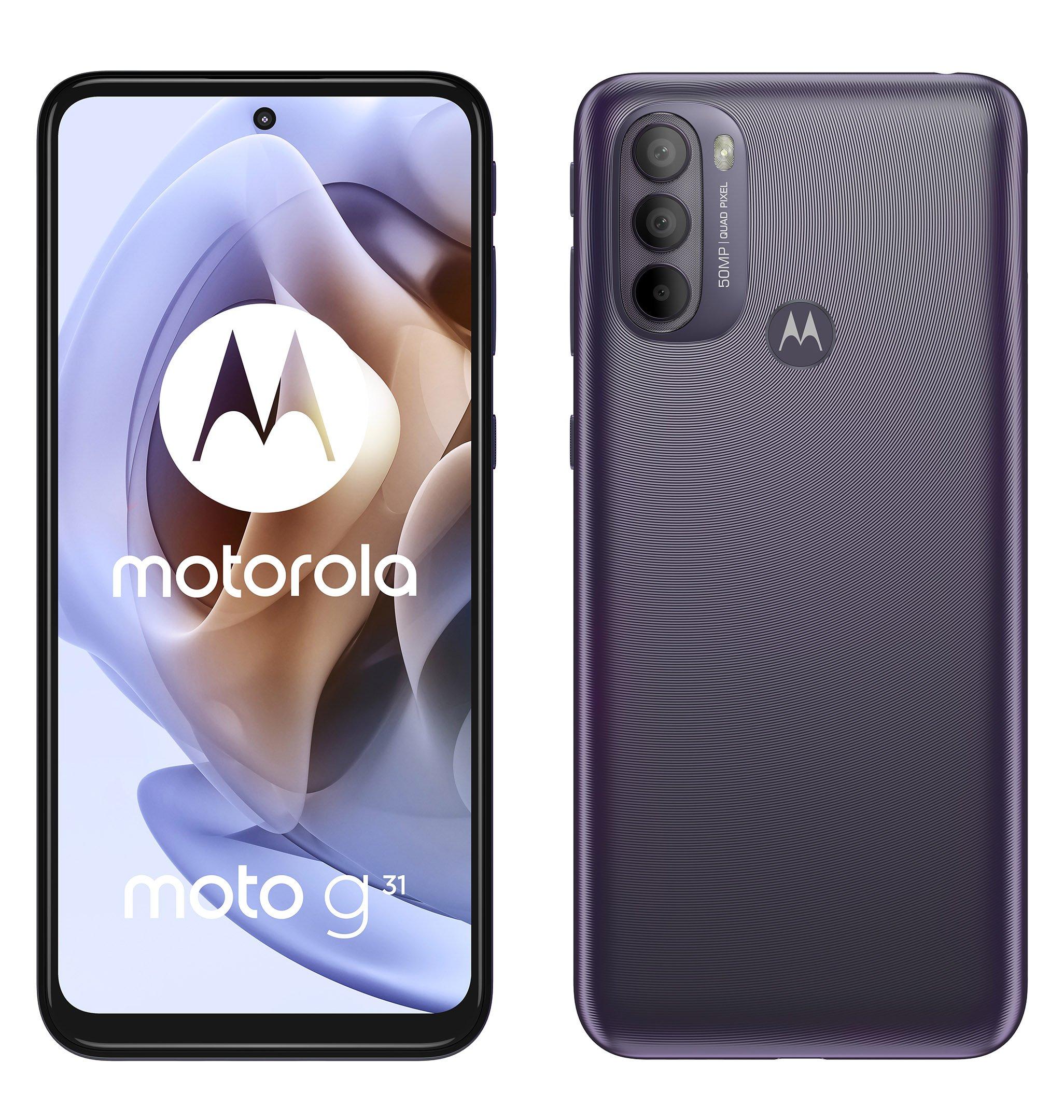 【新品】スマートフォン Motorola moto g31 ミネラルグレイ