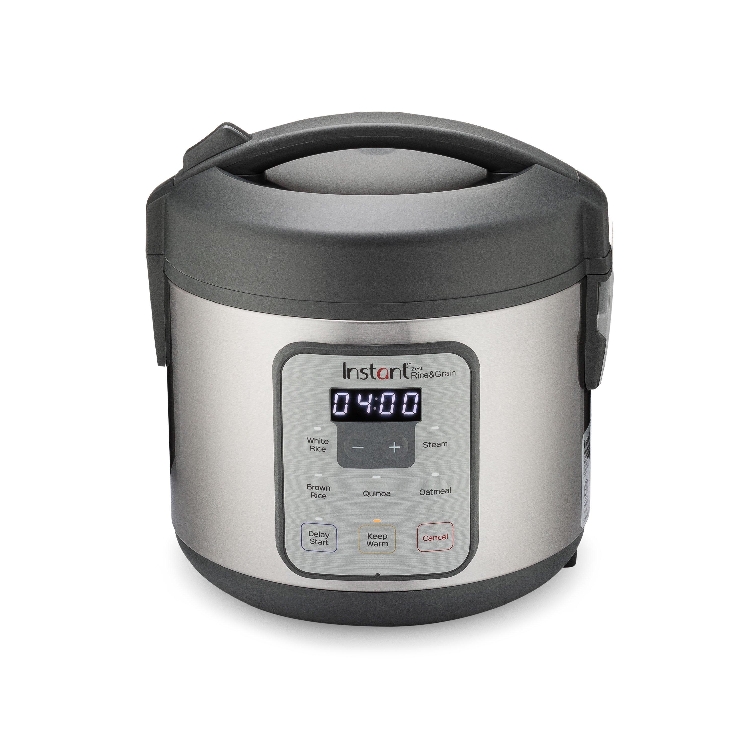 INSTANT INSTANT Zest 8 2000 ml 450W 140-5010-01-GC, Capacity: 2.0 KG, Capacity Ltr: 2, Color: Black/Stainless, Control Panel: Touchpad, Digital Display YN: LED Display, Grill Function: No, Made In: China, Material: Stainless Steel, Power: AC Mains, Product Type: RICE, Series Name: ZEST 8, Timer: Yes, Type: Digital,
