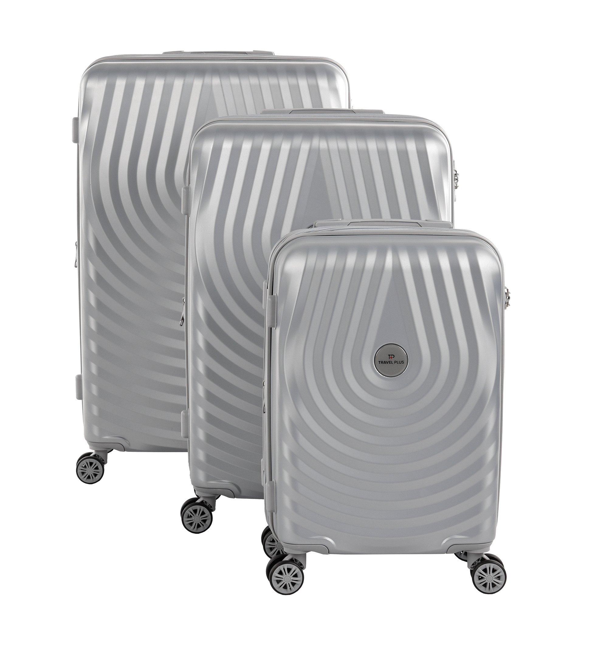 Travel Plus, Set Of 3Pcs Abs Luggage Trolley Case, Size 20/26/30 Inch ...