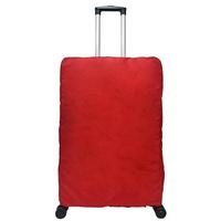 Travel Plus, Classic Luggage Cover Nylon, Size 26 Inch, Red