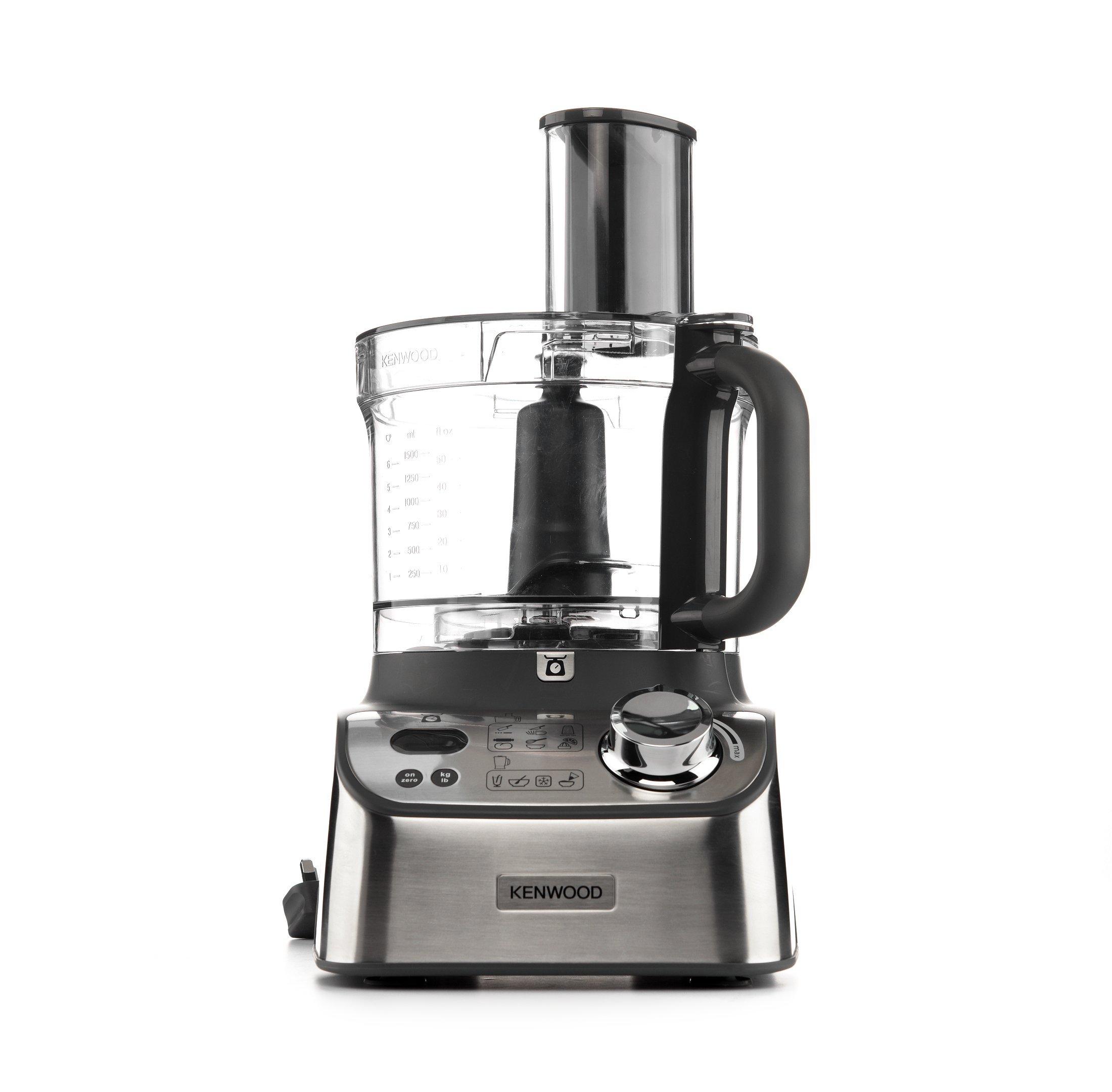 Kenwood MultiPro Express Weigh+ Food Processor, 1000W,Silver eXtra Saudi