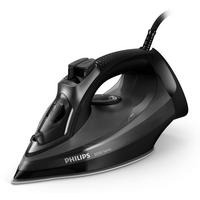 Philips Steam Iron 5000 Series, 2600W, SteamGlide Plus Soleplate, Black