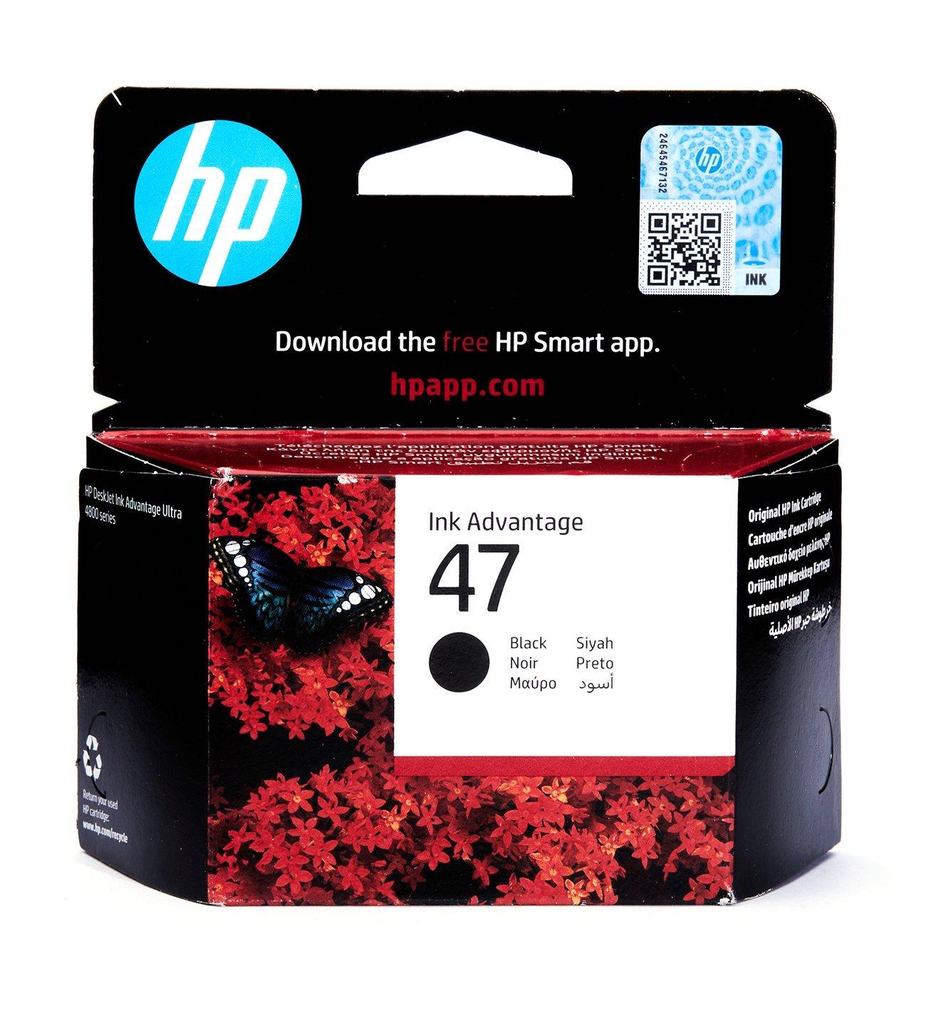 HP 47 Original Ink Cartridge, Black - eXtra Bahrain